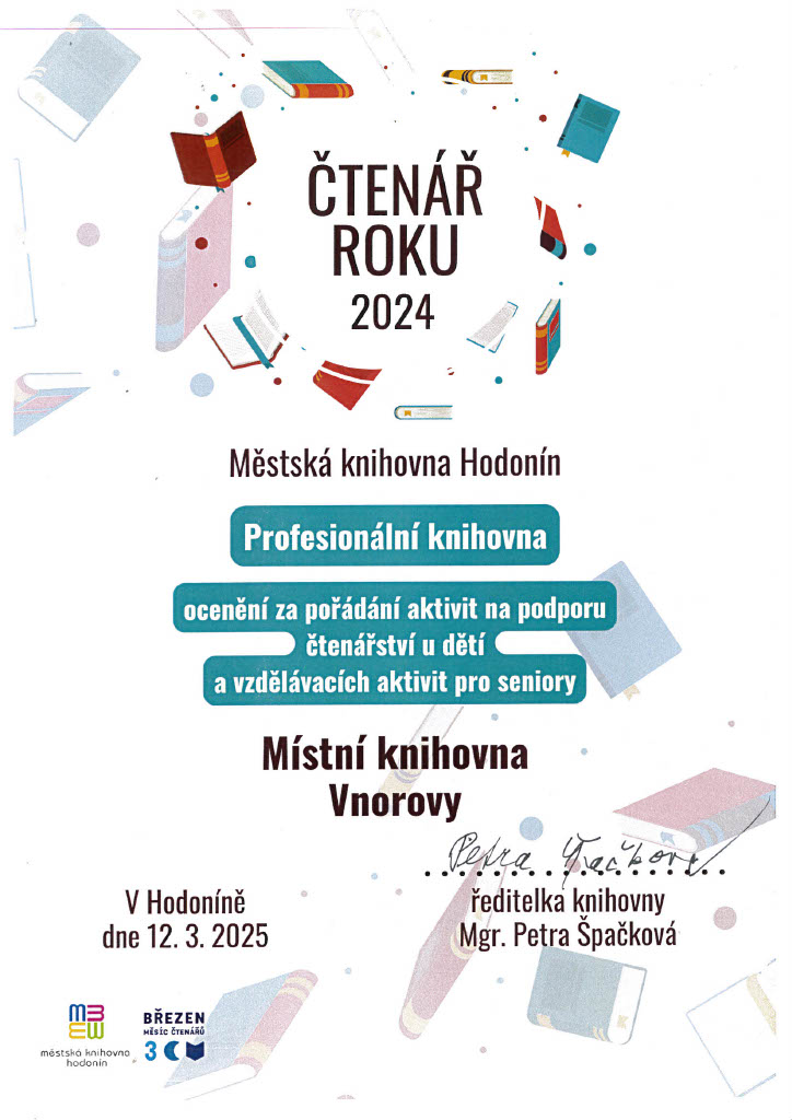 Čtenář roku 2024