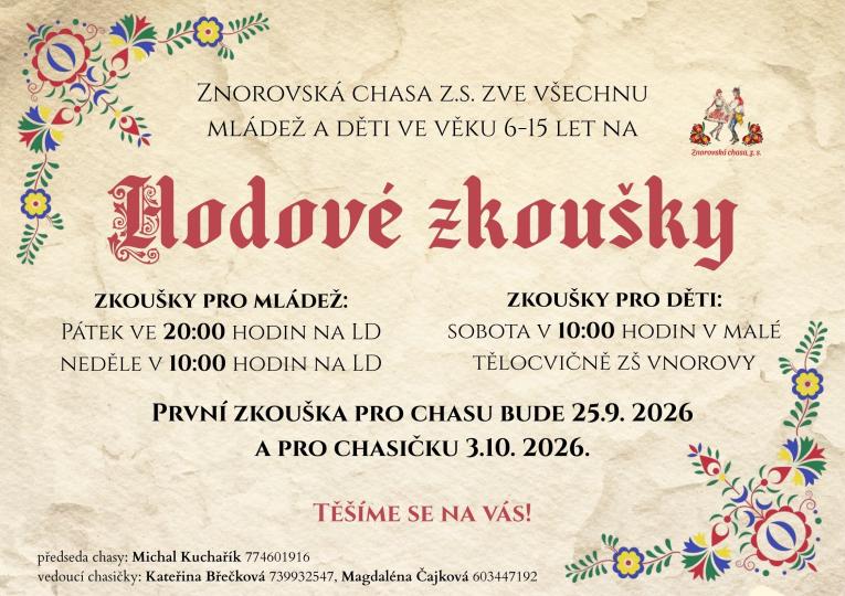 hodové zkoušky