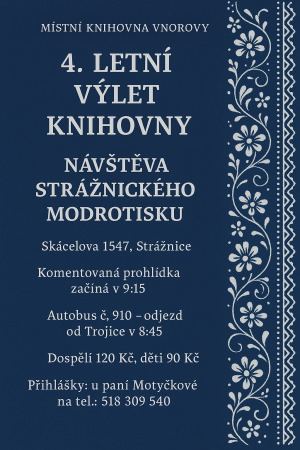 4. Letní výlet