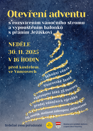 otevření adventu