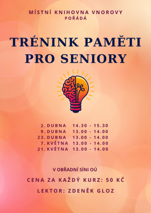 trénink paměti